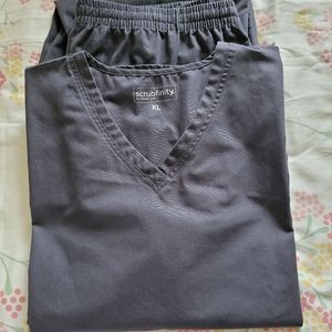 Scrubfinity Scrub set PEWTER size XL